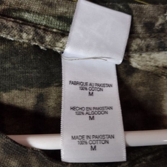 Men's Camouflage T Shirt Dumper Dan's Charter Fishing Fleet Sz.M - Picture 5 of 7